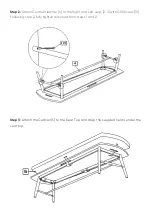 Предварительный просмотр 6 страницы Matt Blatt HORSTEN DINING BENCH MBHORTDBBWA User Manual