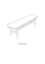 Предварительный просмотр 7 страницы Matt Blatt HORSTEN DINING BENCH MBHORTDBBWA User Manual