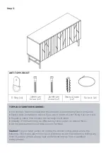 Preview for 7 page of Matt Blatt RUPERT SIDEBOARD MBRUPETSBWA User Manual