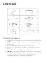 Preview for 3 page of Matt Blatt VENICE HUTCH User Manual