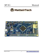 Preview for 1 page of MattairTech MT-X1 Manual