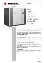 Preview for 2 page of Mattei AC 6000 Series Instruction, Use And Maintenance Manual