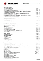 Preview for 3 page of Mattei AC 6000 Series Instruction, Use And Maintenance Manual