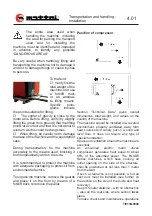 Предварительный просмотр 25 страницы Mattei BLADE 4 Instruction, Use And Maintenance Manual