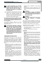 Preview for 13 page of Mattei BLADE - Plus 15 H Instruction, Use And Maintenance Manual