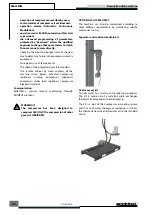 Preview for 20 page of Mattei BLADE - Plus 15 H Instruction, Use And Maintenance Manual