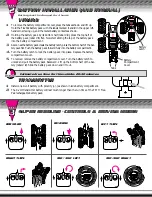 Предварительный просмотр 3 страницы Mattel Wheels TYCO RC TMH SUPER REBOUND Instructions