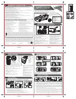 Mattel Disney PIXAR CARS 3 Instructions preview