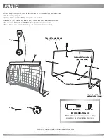 Предварительный просмотр 2 страницы Mattel Fisher-Price ESPN Super Sounds Soccer J9609 Instructions Manual