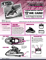 Preview for 1 page of Mattel Tyco R/C Waveripper 37553 Owner'S Manual