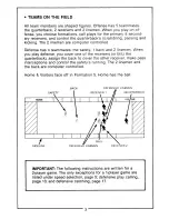 Preview for 5 page of Mattel World Championship Football Instructions Manual