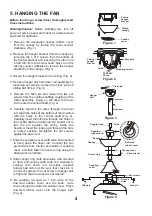 Preview for 6 page of Matthews Fan Company ATLAS FAN COMPANY Donaire Manual