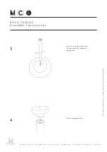 Preview for 2 page of Mattiazzi Solo MC5 Assembly Instructions