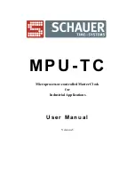 Предварительный просмотр 1 страницы MATTIG-SCHAUER MPU-TC User Manual