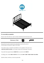 Mattressonline Hove Metal Bed Frame Manual preview