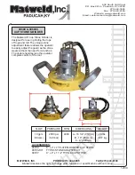 Preview for 1 page of Matweld 00600 Manual