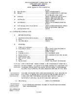 Preview for 12 page of MAULE 25115C Airplane Flight Manual