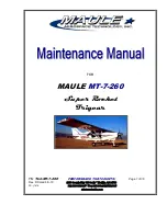 MAULE MT-7-260 Maintenance Manual preview
