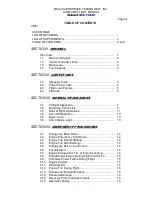 Preview for 4 page of MAULE MX-7-180C Airplane Flight Manual