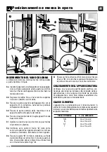 Предварительный просмотр 8 страницы Maunfeld MBF 177BFW Installation, Use And Maintenance Instructions