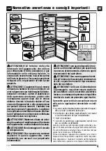 Предварительный просмотр 4 страницы Maunfeld MBF.177NFW Installation, Use And Maintenance Instructions