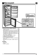 Предварительный просмотр 15 страницы Maunfeld MBF.177NFW Installation, Use And Maintenance Instructions