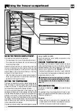 Предварительный просмотр 24 страницы Maunfeld MBF.177NFW Installation, Use And Maintenance Instructions