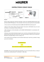 Preview for 2 page of Maurer 93634 Instructions