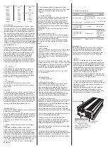 Preview for 2 page of Maurer HT-E-1500-12 Manual