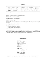 Preview for 2 page of Maurice Dupont Stimmer M6 User Manual