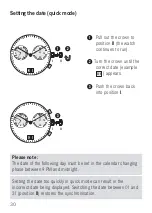 Предварительный просмотр 30 страницы Maurice Lacroix 4120.B Instructions Manual