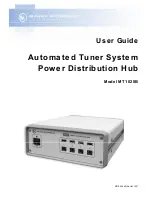 Preview for 1 page of Maury Microwave MT1020B User Manual