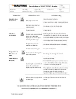 Preview for 19 page of MAUTING Junior 03 Operating Instructions Manual