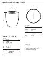 Preview for 4 page of Maven NAPA Series Operating Instructions And Installation Information