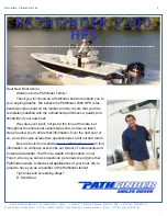 Maverick Boat Company Pathfinder 2300 HPS Owner'S Manual preview