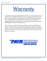 Preview for 20 page of Maverick Boat Company Pathfinder 2300 HPS Owner'S Manual