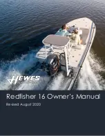 Предварительный просмотр 1 страницы Maverick Boat Hewes Redfisher 16 Owner'S Manual