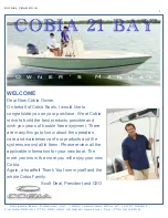 Maverick 2014 Cobia 21 Bay Owner'S Manual preview