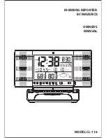 Preview for 1 page of Maverick CL-116 Owner'S Manual