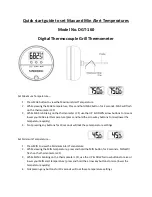 Preview for 1 page of Maverick DGT-160 Quick Start Manual