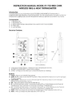 Maverick ET-733 Redi Chek Instruction Manual preview