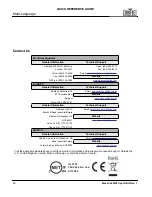 Preview for 44 page of Maverick mk1 spot Quick Reference Manual