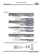 Preview for 48 page of Maverick MK2 Wash Quick Reference Manual