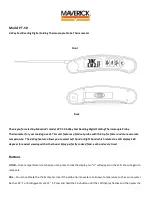 Предварительный просмотр 1 страницы Maverick PT-50 Instructions