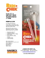 Maverick Redi Chek IRT-01 Specification Sheet preview