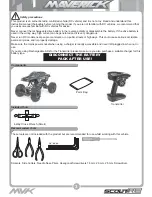 Preview for 3 page of Maverick SCOUT RC Instruction Manual