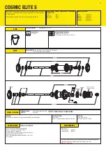 Preview for 10 page of Mavic COSMIC CXR 60 Technical Manual