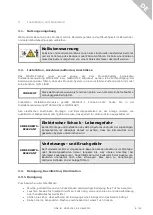 Preview for 8 page of MAVIG GD50-STD Instructions For Use Manual