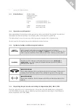 Preview for 13 page of MAVIG GD60-WSD-BERC Instructions For Use Manual