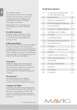 Preview for 4 page of MAVIG RA610 User Manual